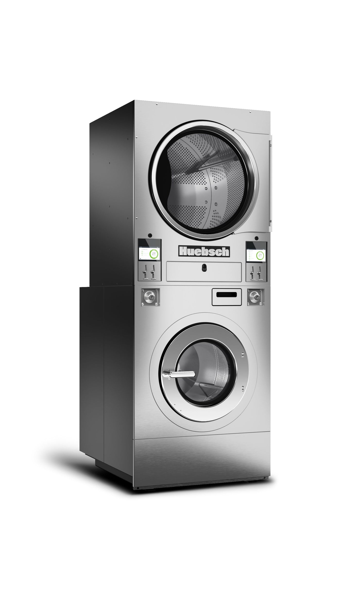 30LB GALAXY TOUCH STACKED WASHER-EXTRACTOR/TUMBLE DRYER