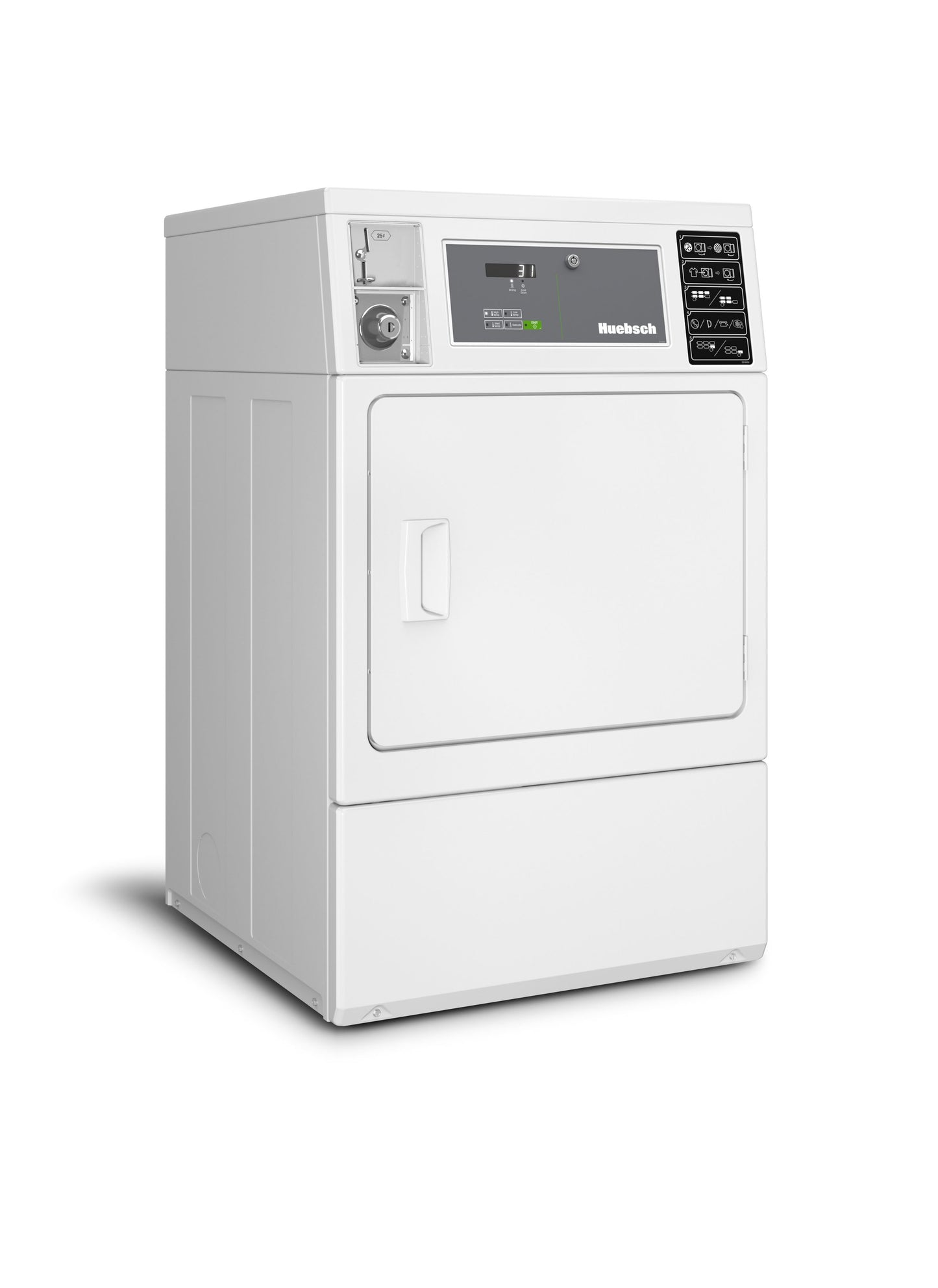 HUEBSCH COMMERCIAL FRONT CONTROL SINGLE DRYER - Onward Laundry