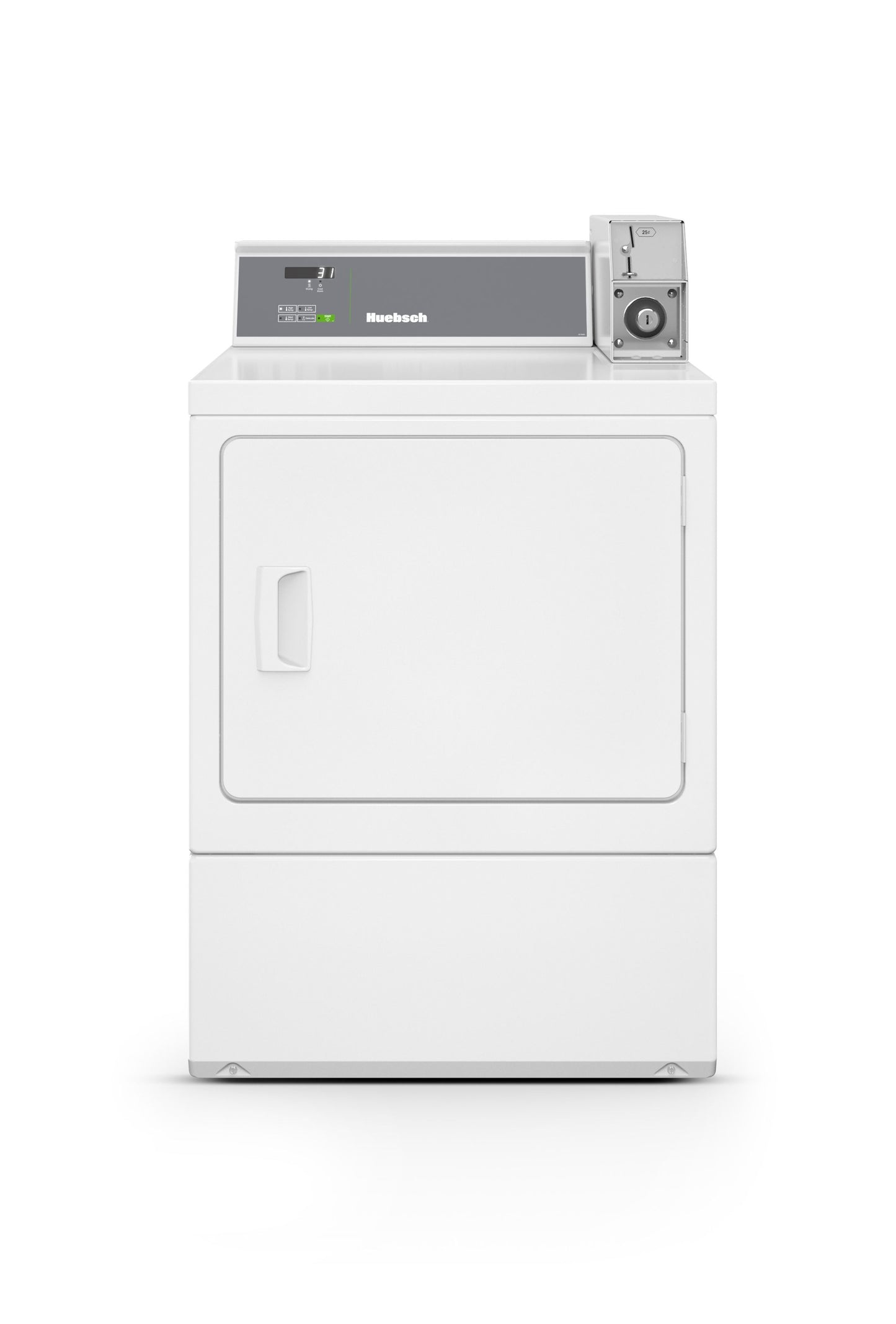 HUEBSCH COMMERCIAL REAR CONTROL SINGLE DRYER – COIN DROP - Onward Laundry