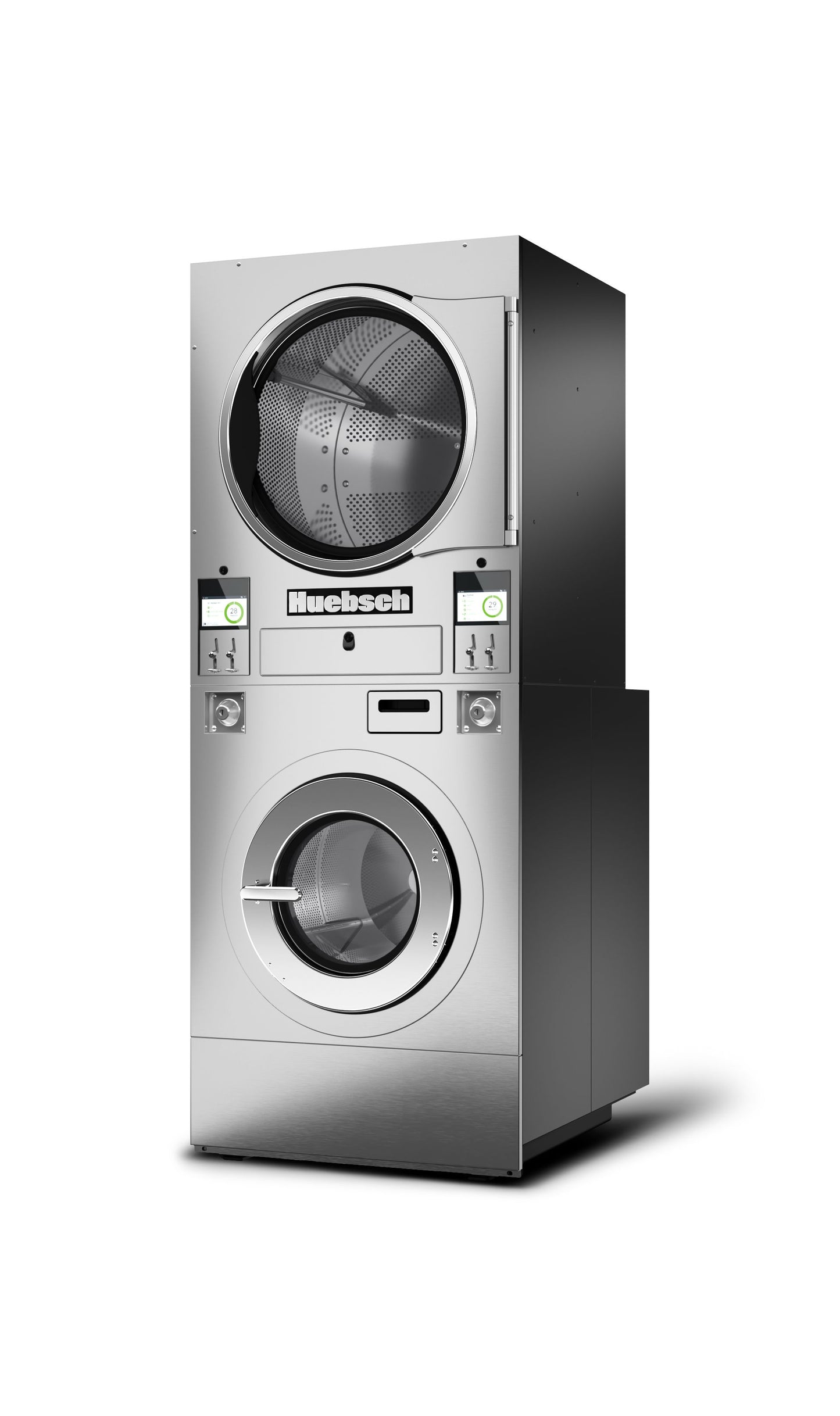 30LB GALAXY TOUCH STACKED WASHER-EXTRACTOR/TUMBLE DRYER - Onward Laundry