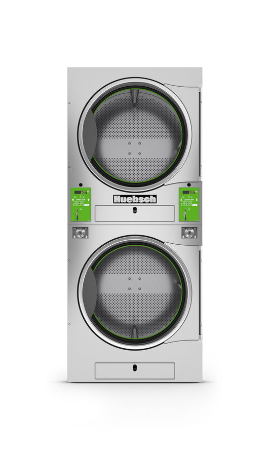 HUEBSCH GALAXY 600 TUMBLE DRYERS – 45LBS x 2