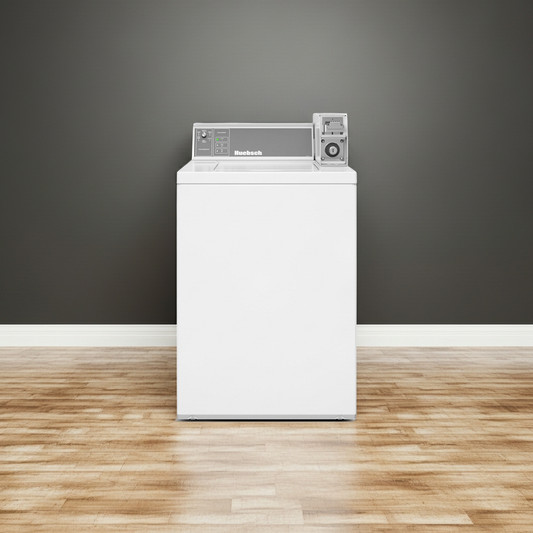 Huebsch Coin Operated Top Load Washer- Coin Slide