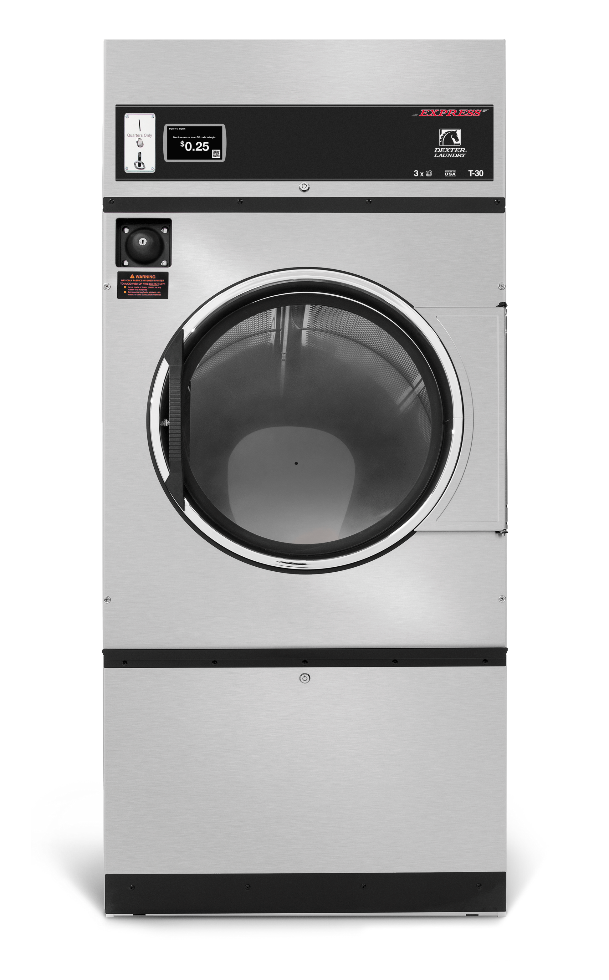 DEXTER X SERIES DRYER - 30LB T30 - Onward Laundry