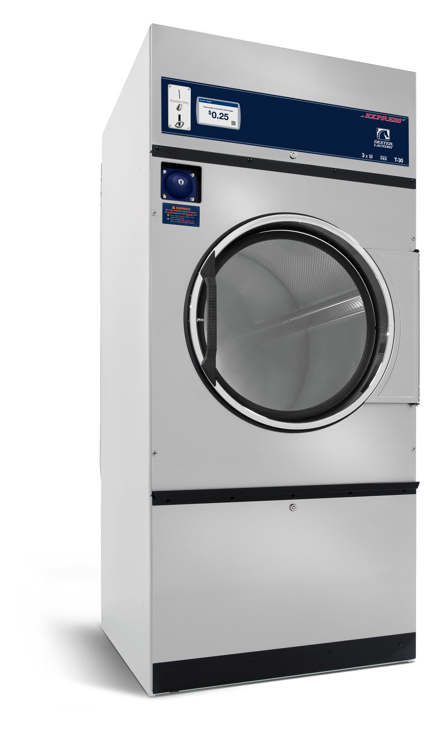 DEXTER X SERIES DRYER - 30LB T30 - Onward Laundry