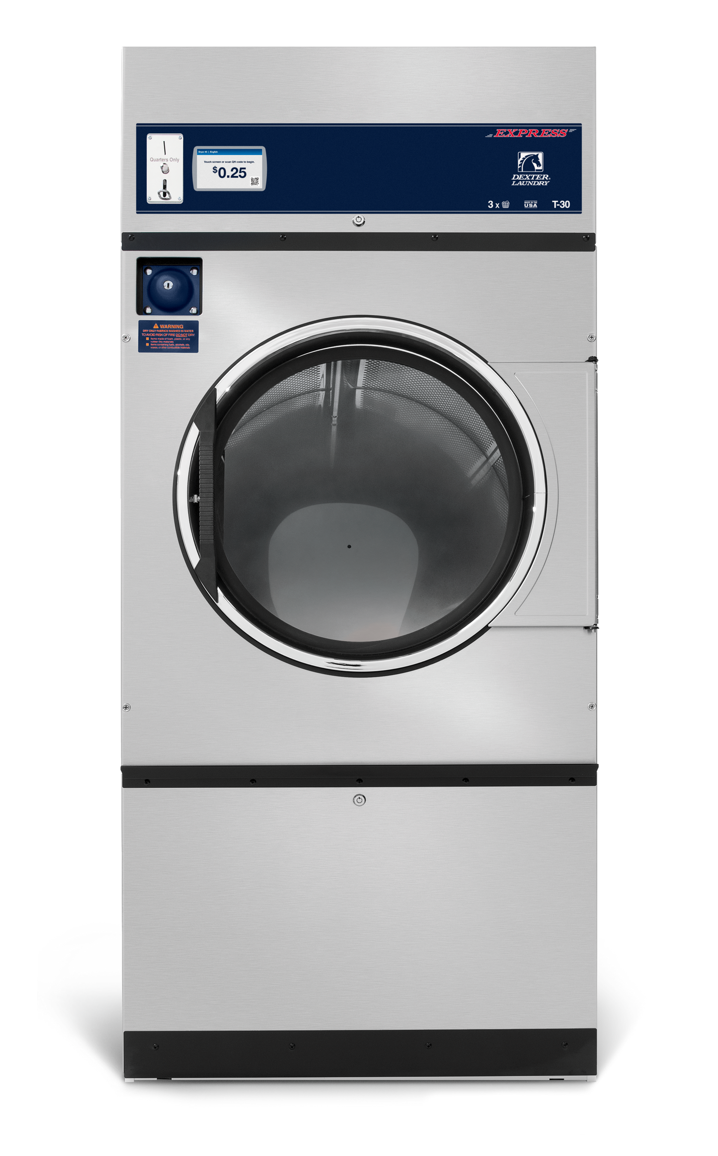 DEXTER X SERIES DRYER - 30LB T30 - Onward Laundry