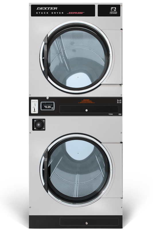 DEXTER X SERIES DRYER - 30LB X 2 - Onward Laundry