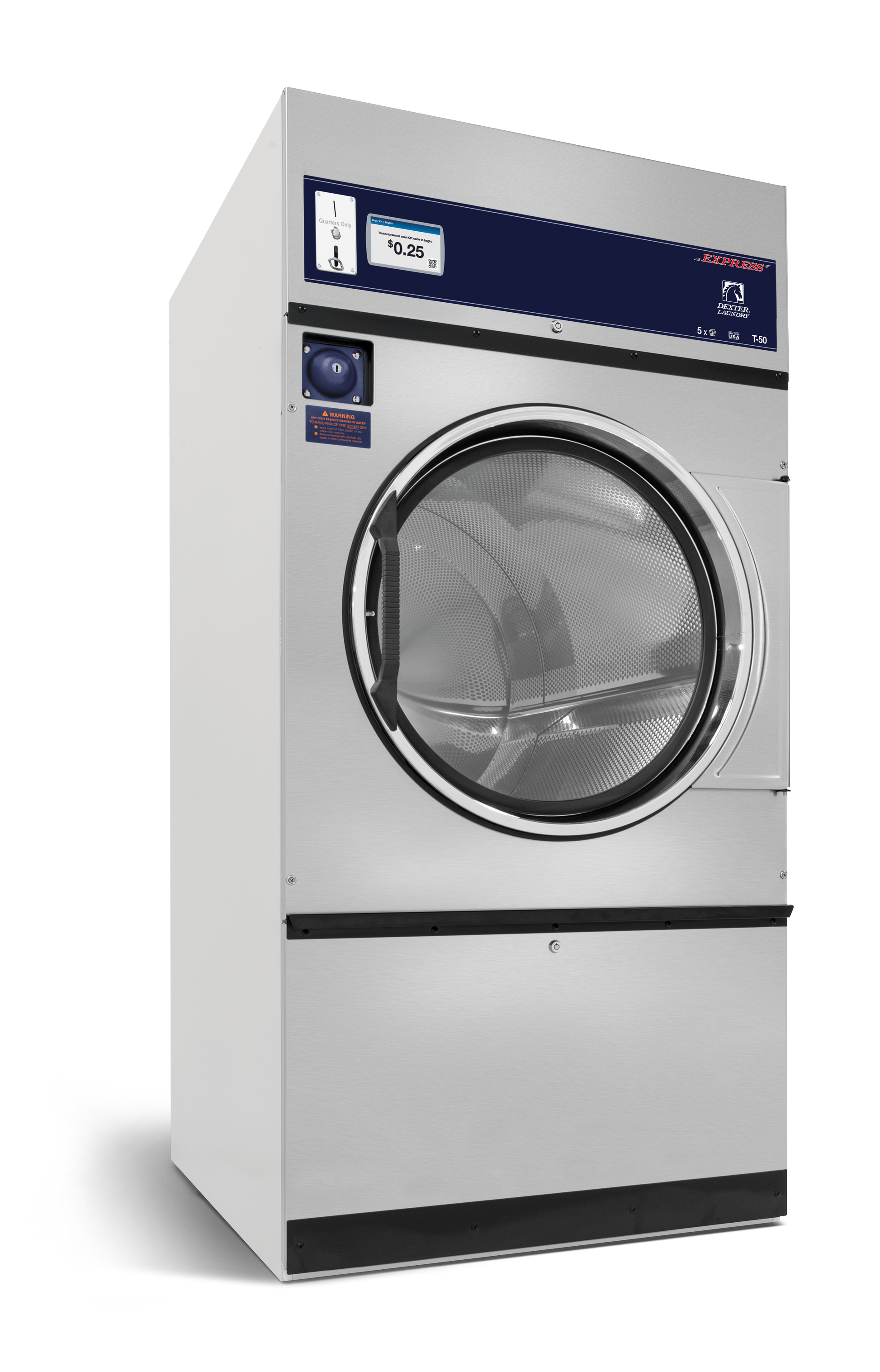 DEXTER X SERIES DRYER - 50LB T50 - Onward Laundry