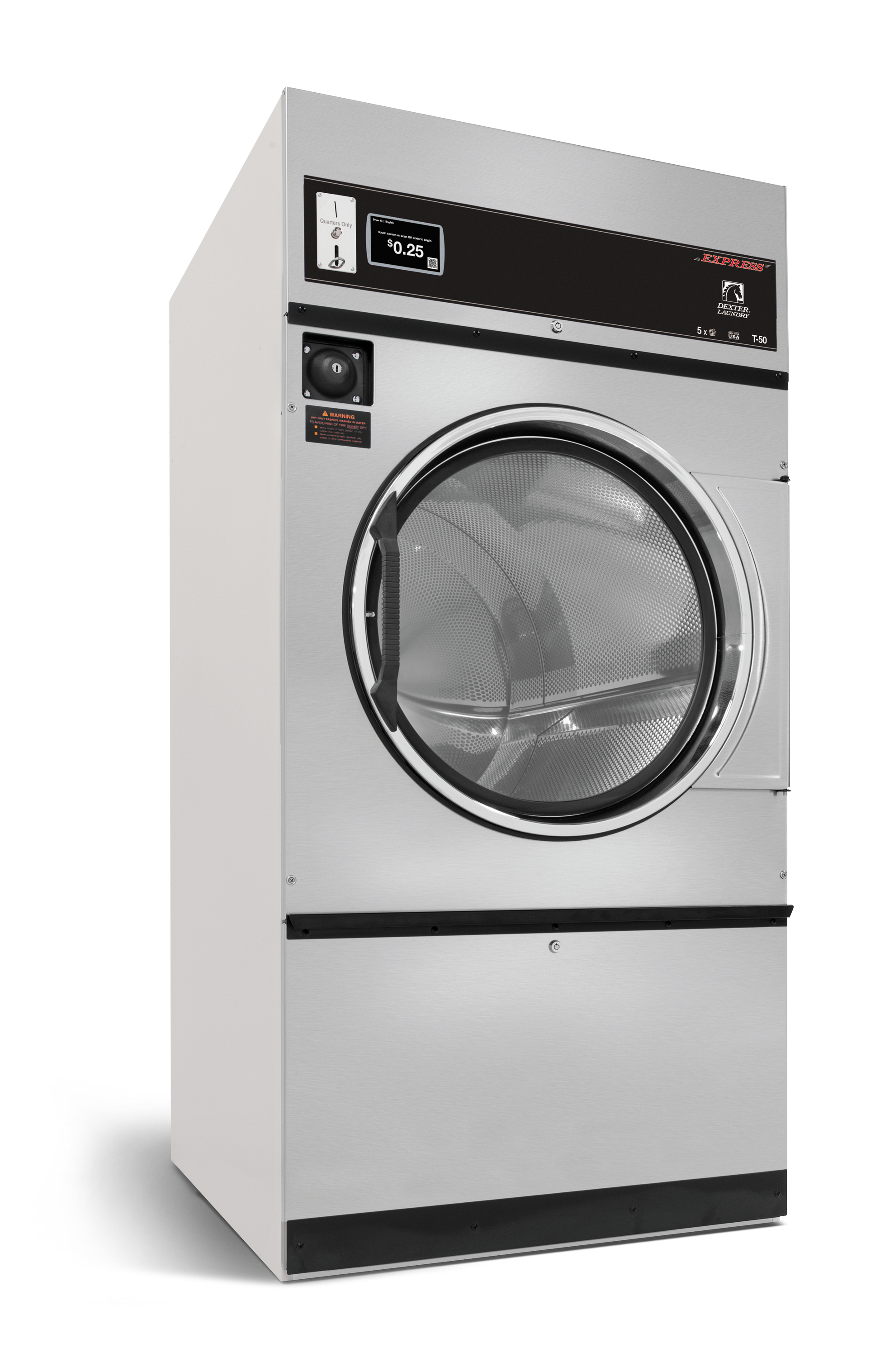 DEXTER X SERIES DRYER - 50LB T50 - Onward Laundry