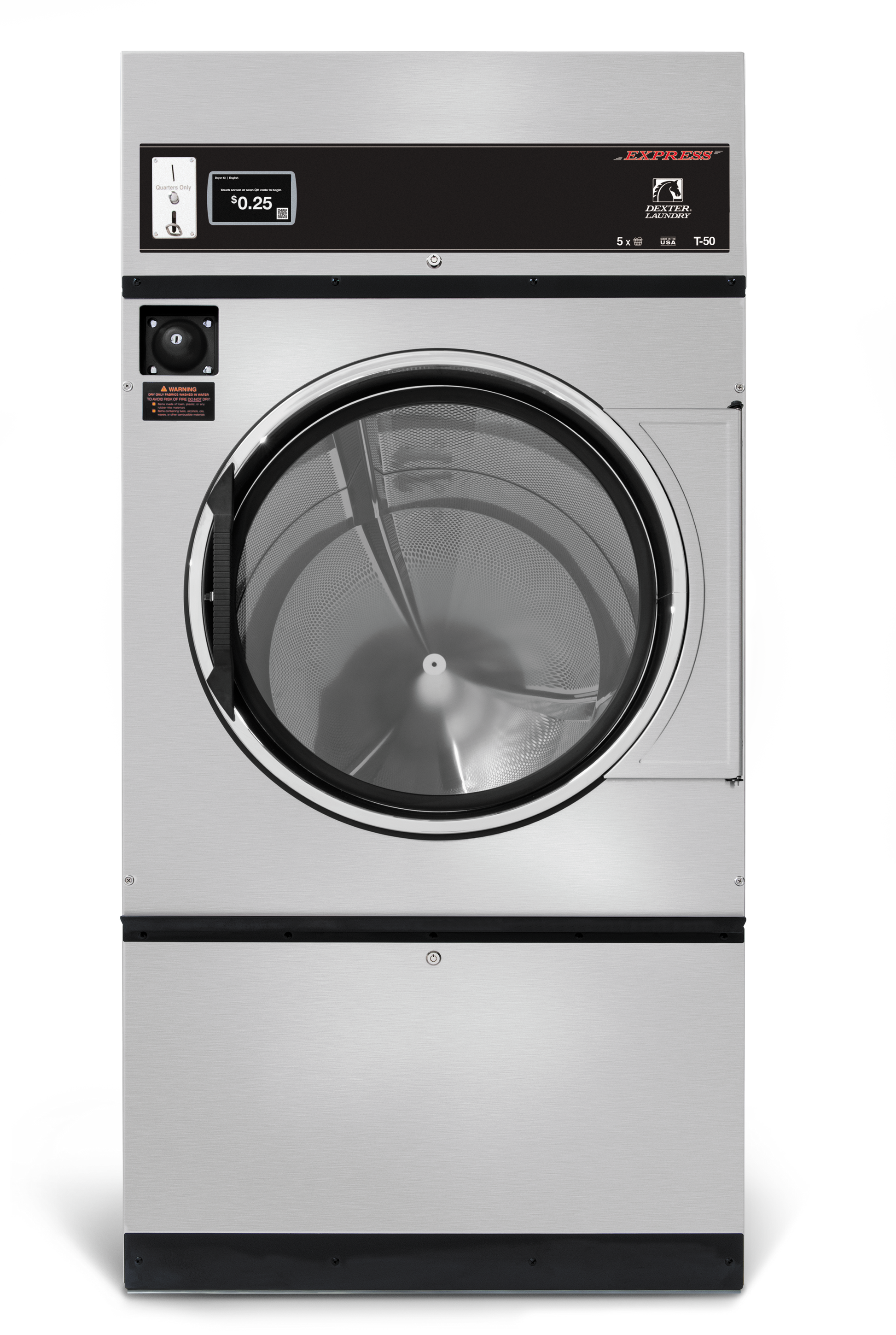DEXTER X SERIES DRYER - 50LB T50 - Onward Laundry