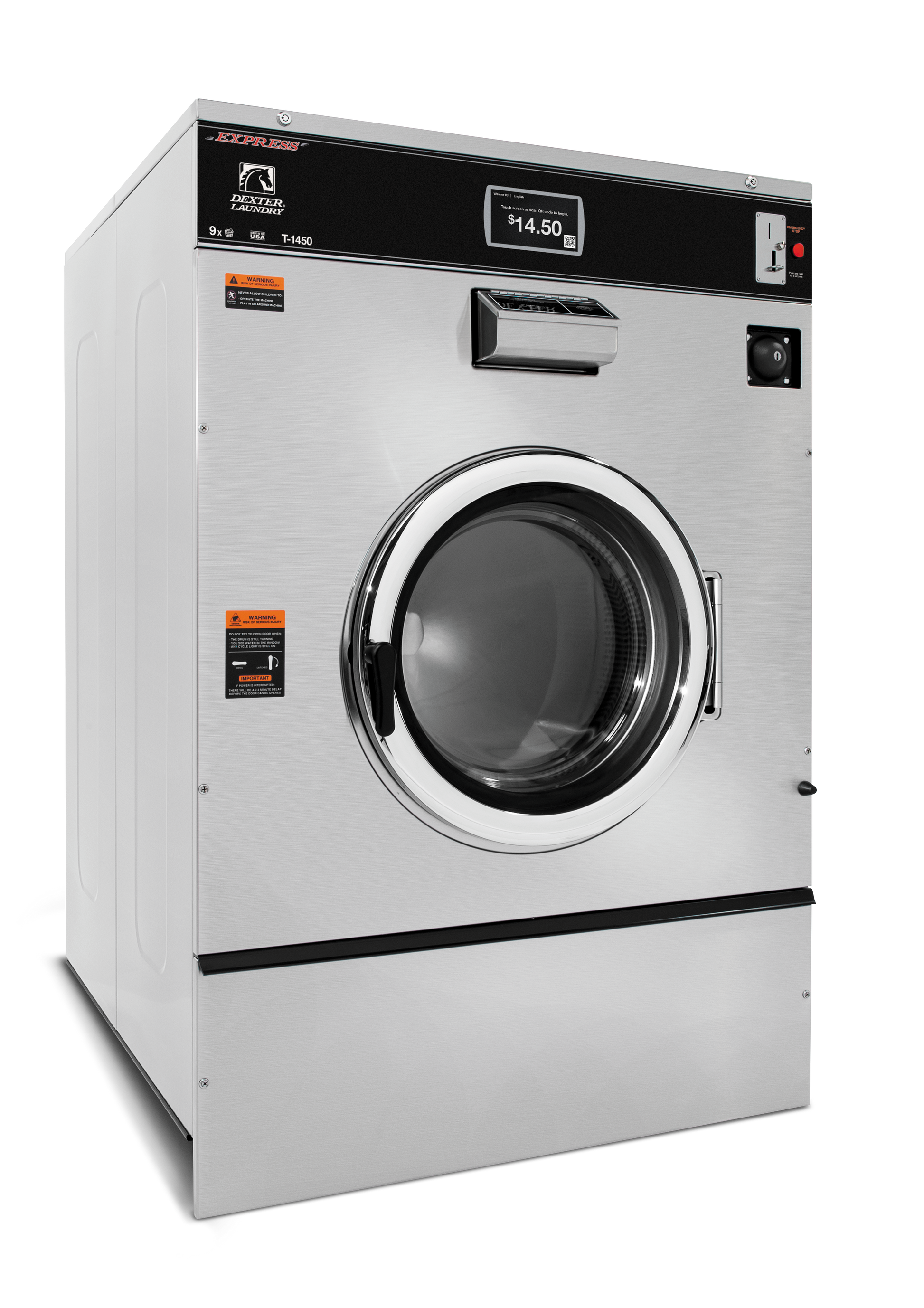 DEXTER X SERIES WASHER - 90LB T‑1450 - Onward Laundry