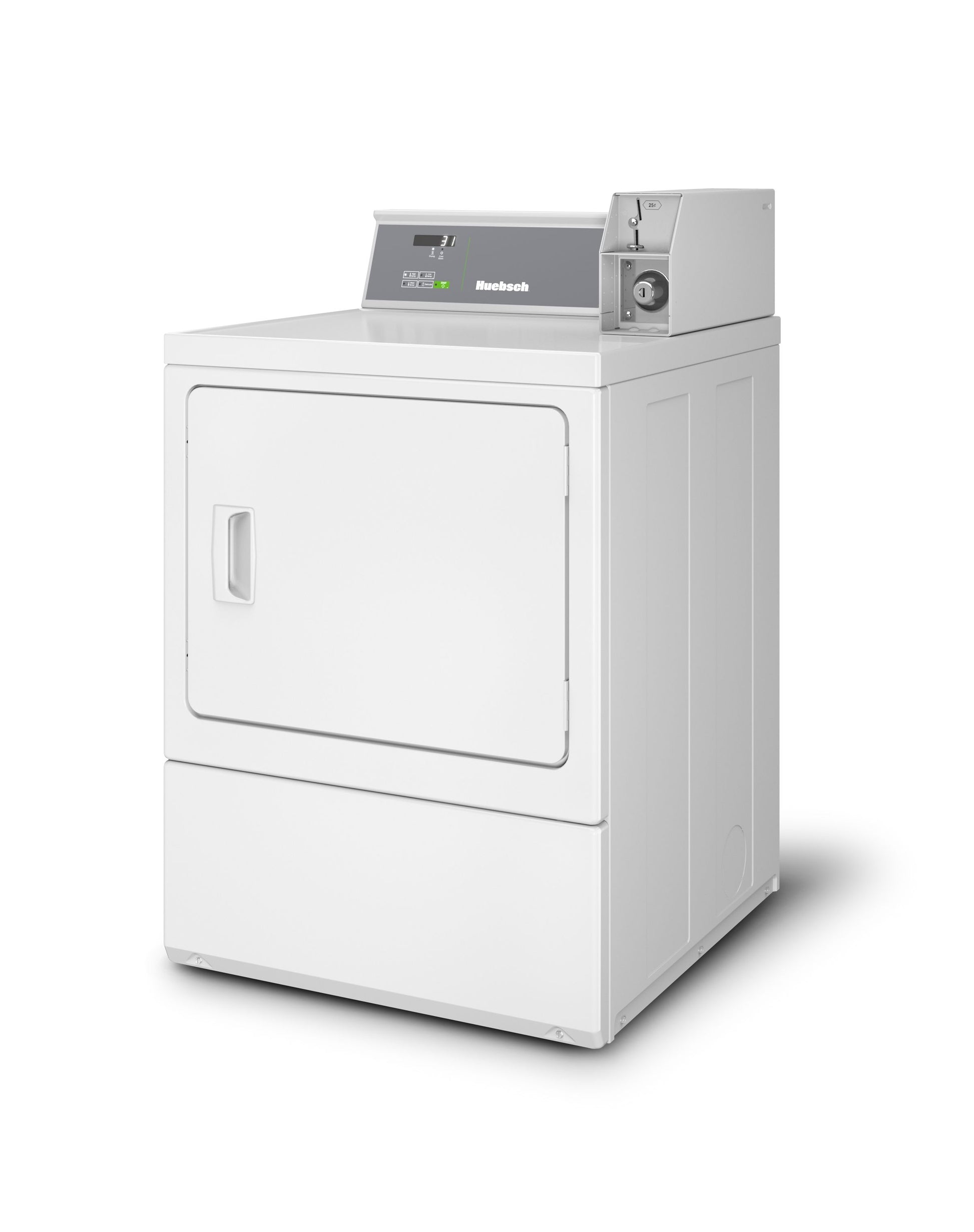 HUEBSCH COMMERCIAL REAR CONTROL SINGLE DRYER – COIN DROP - Onward Laundry
