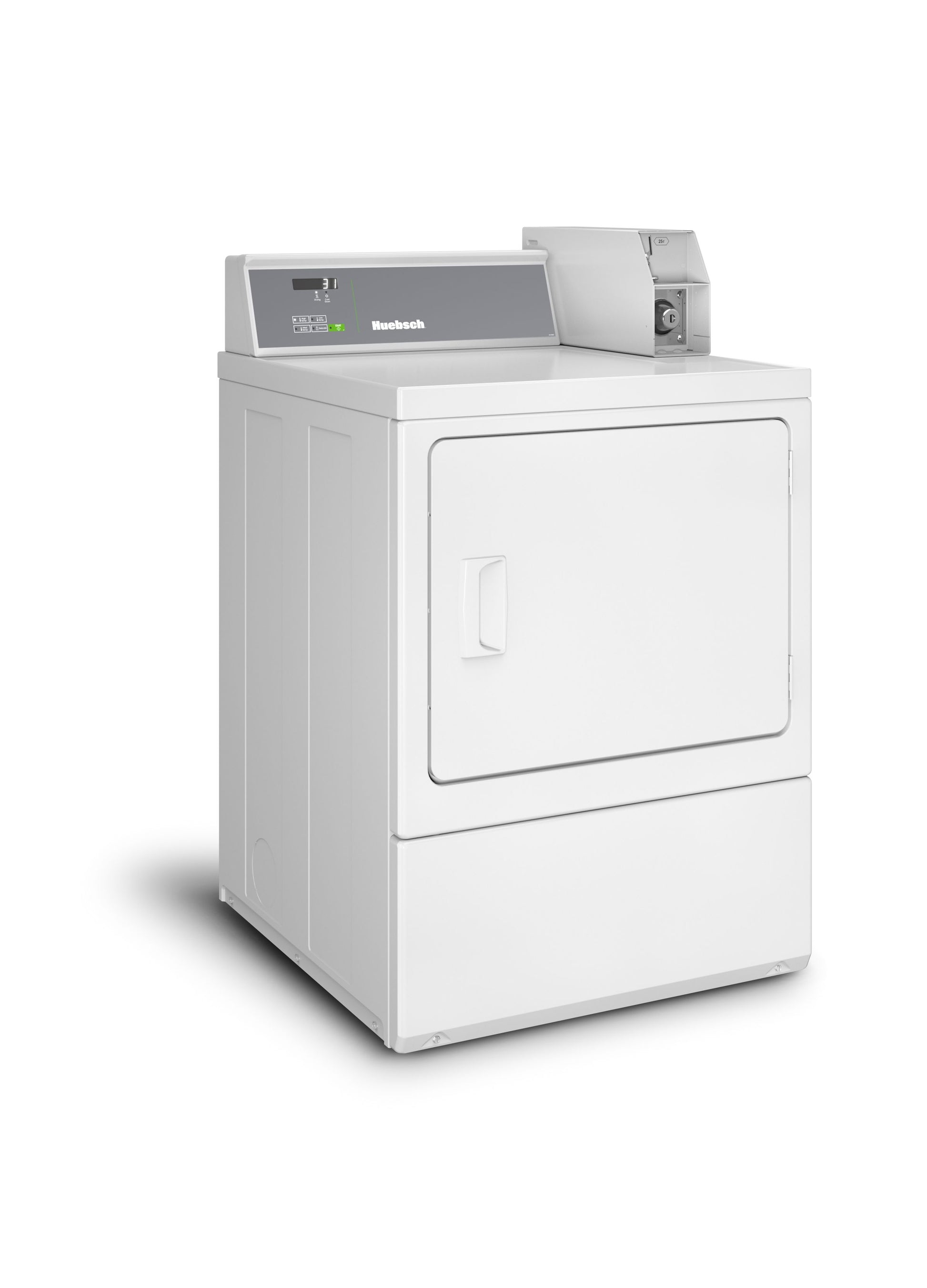 HUEBSCH COMMERCIAL REAR CONTROL SINGLE DRYER – COIN DROP - Onward Laundry