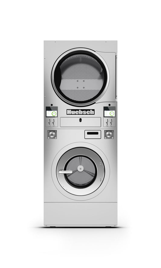 30LB GALAXY TOUCH STACKED WASHER-EXTRACTOR/TUMBLE DRYER - Onward Laundry