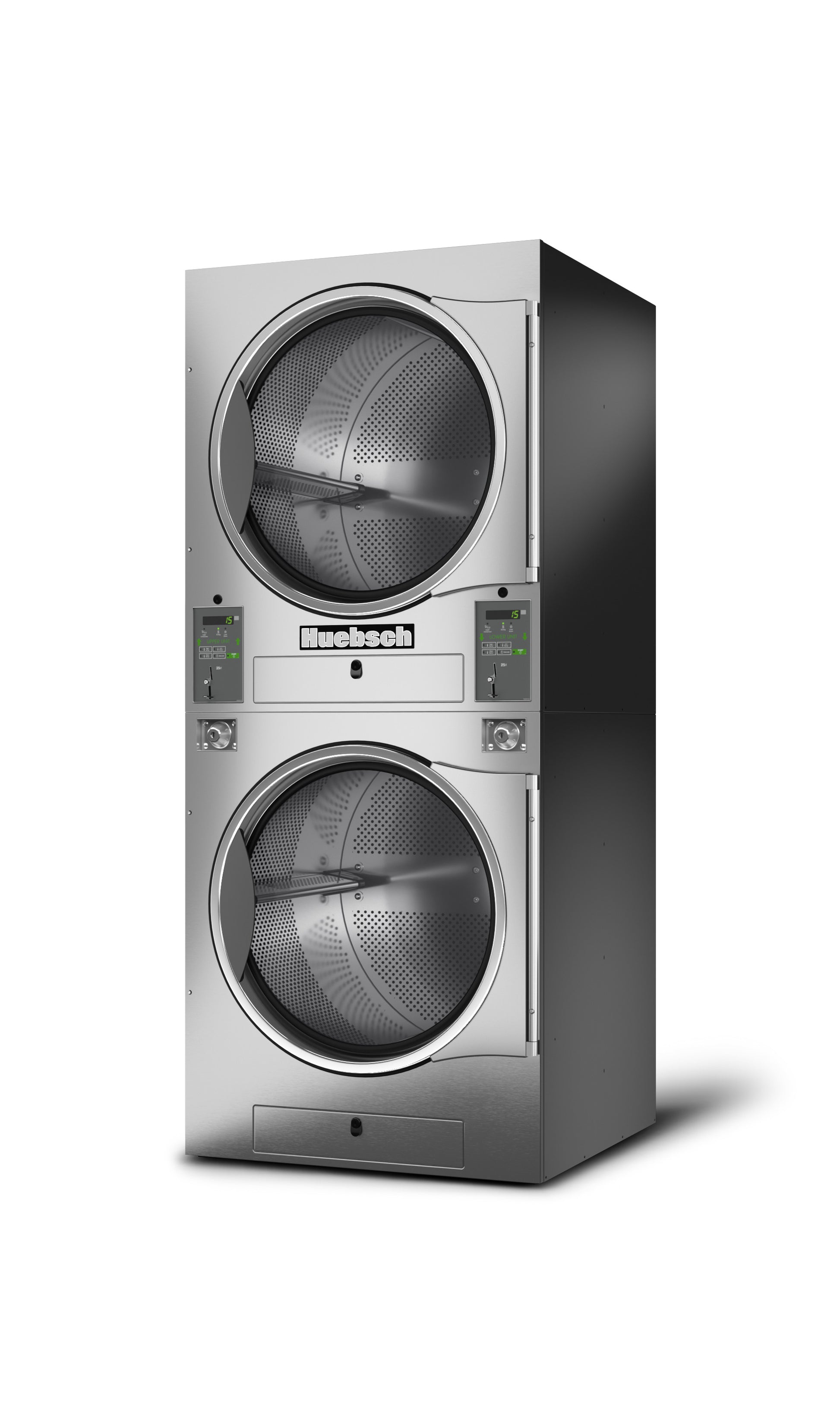 HUEBSCH GALAXY 600 TUMBLE DRYERS – 30LBS X 2 - Onward Laundry