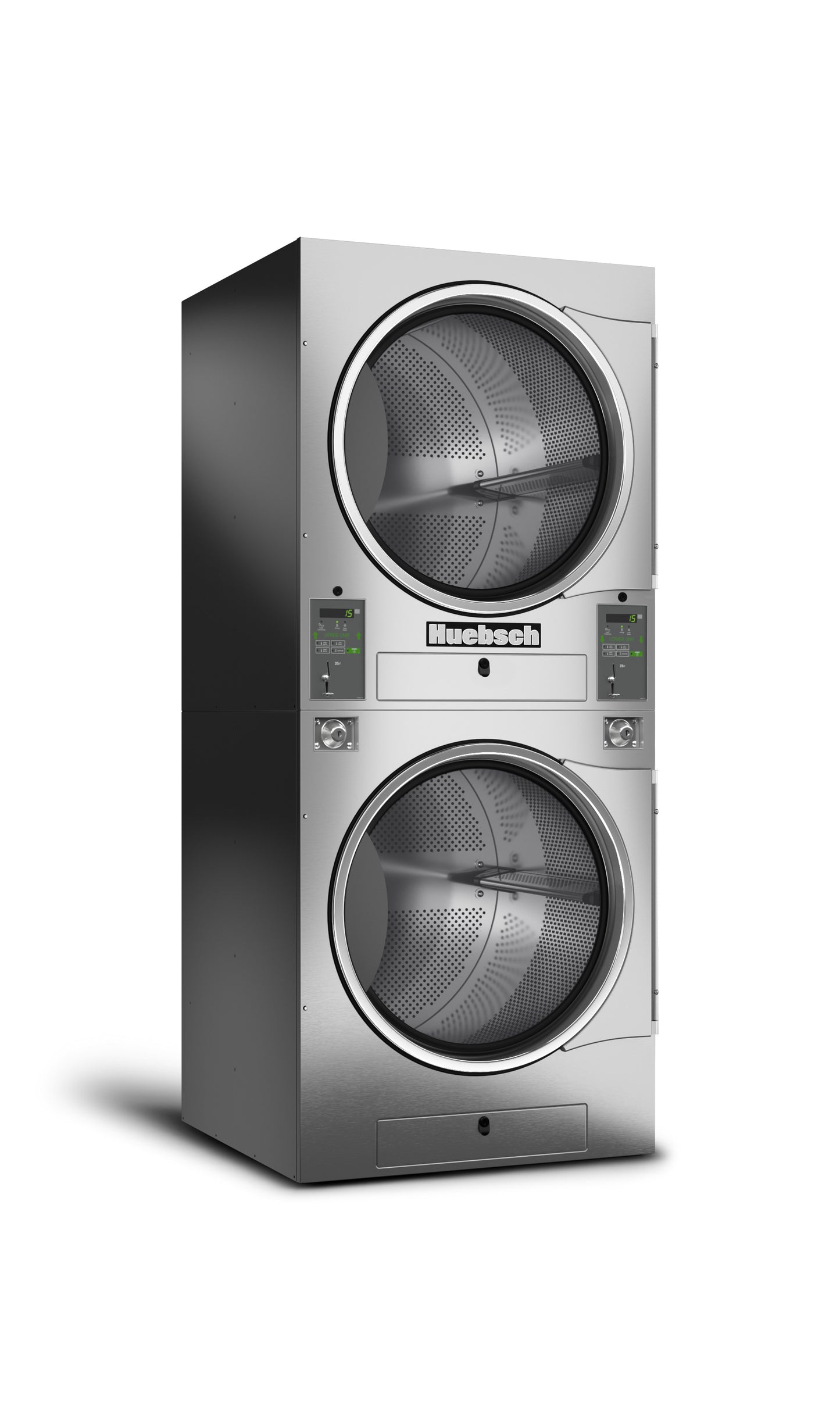 HUEBSCH GALAXY 600 TUMBLE DRYERS – 30LBS X 2 - Onward Laundry