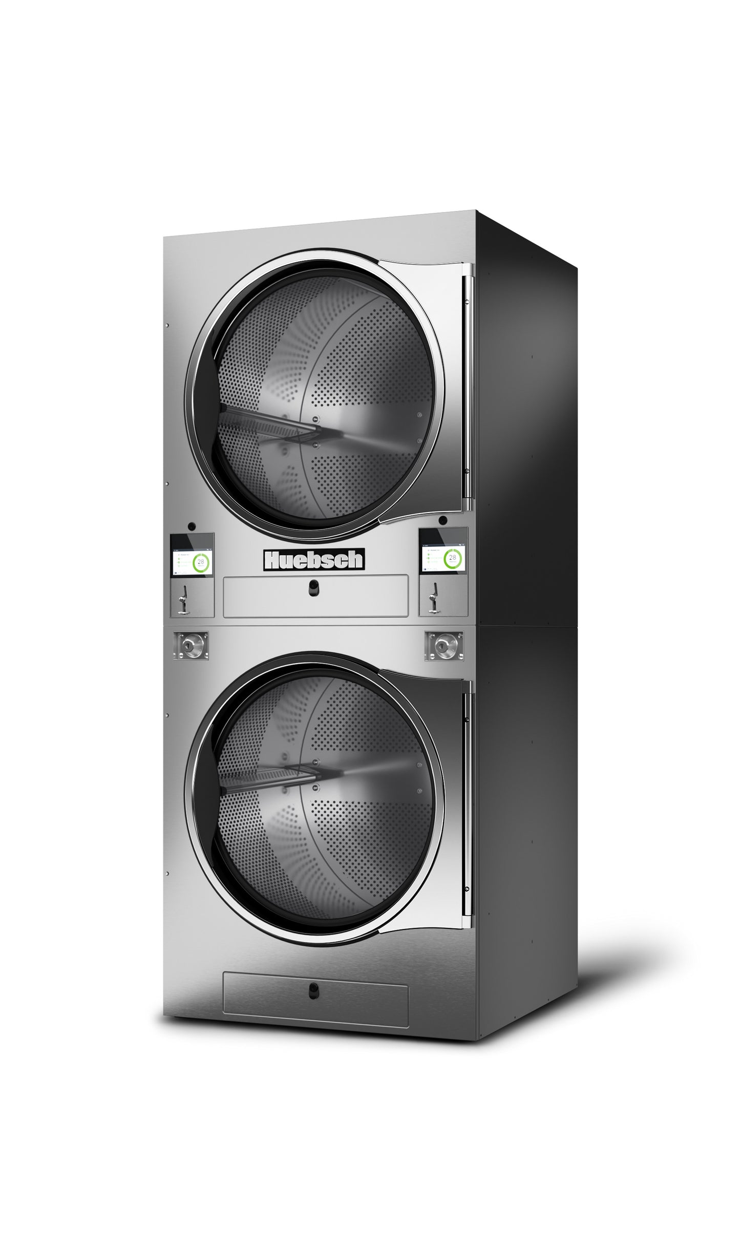 HUEBSCH GALAXY TOUCH TUMBLE DRYERS – 30LBS x 2 - Onward Laundry