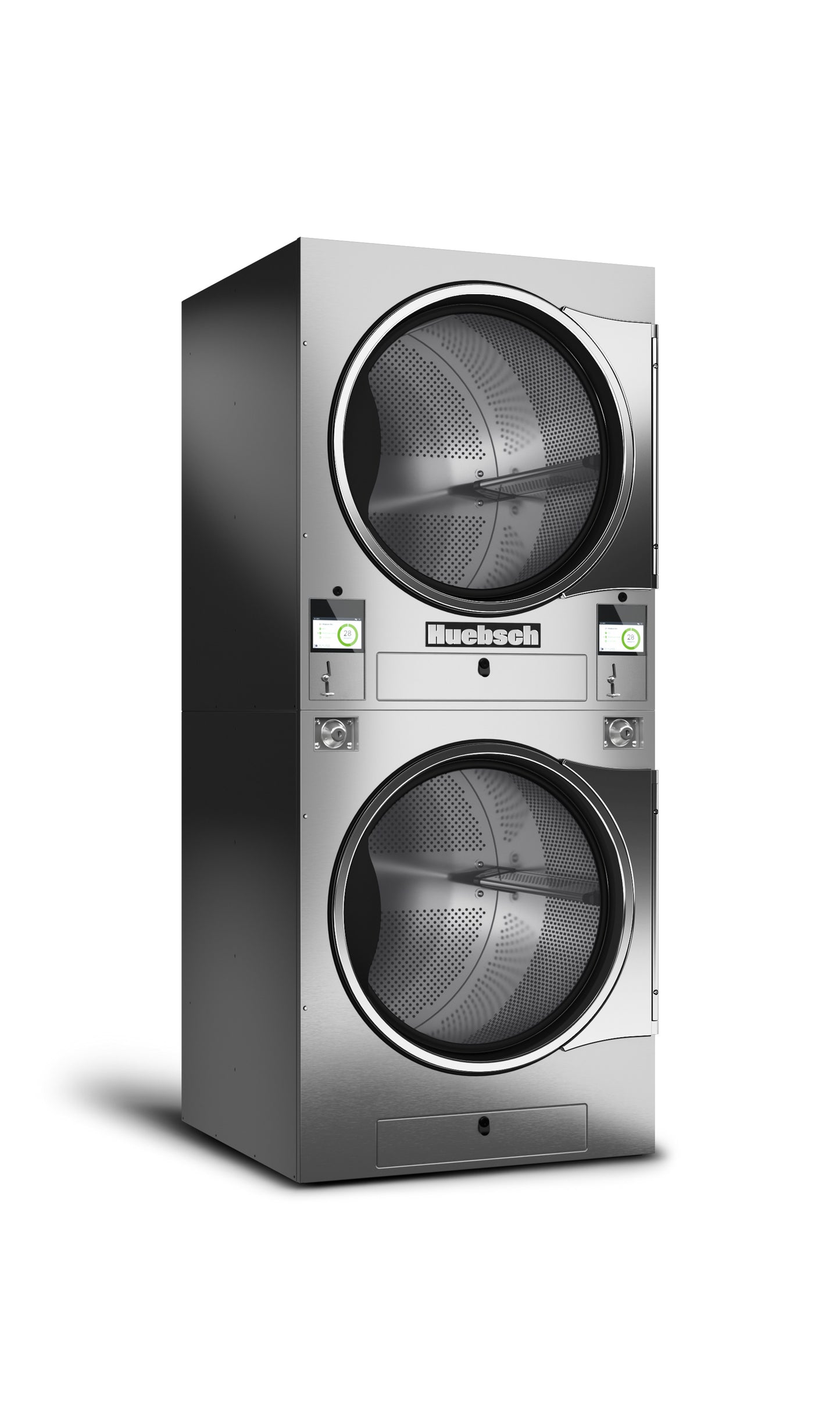 HUEBSCH GALAXY TOUCH TUMBLE DRYERS – 30LBS x 2 - Onward Laundry