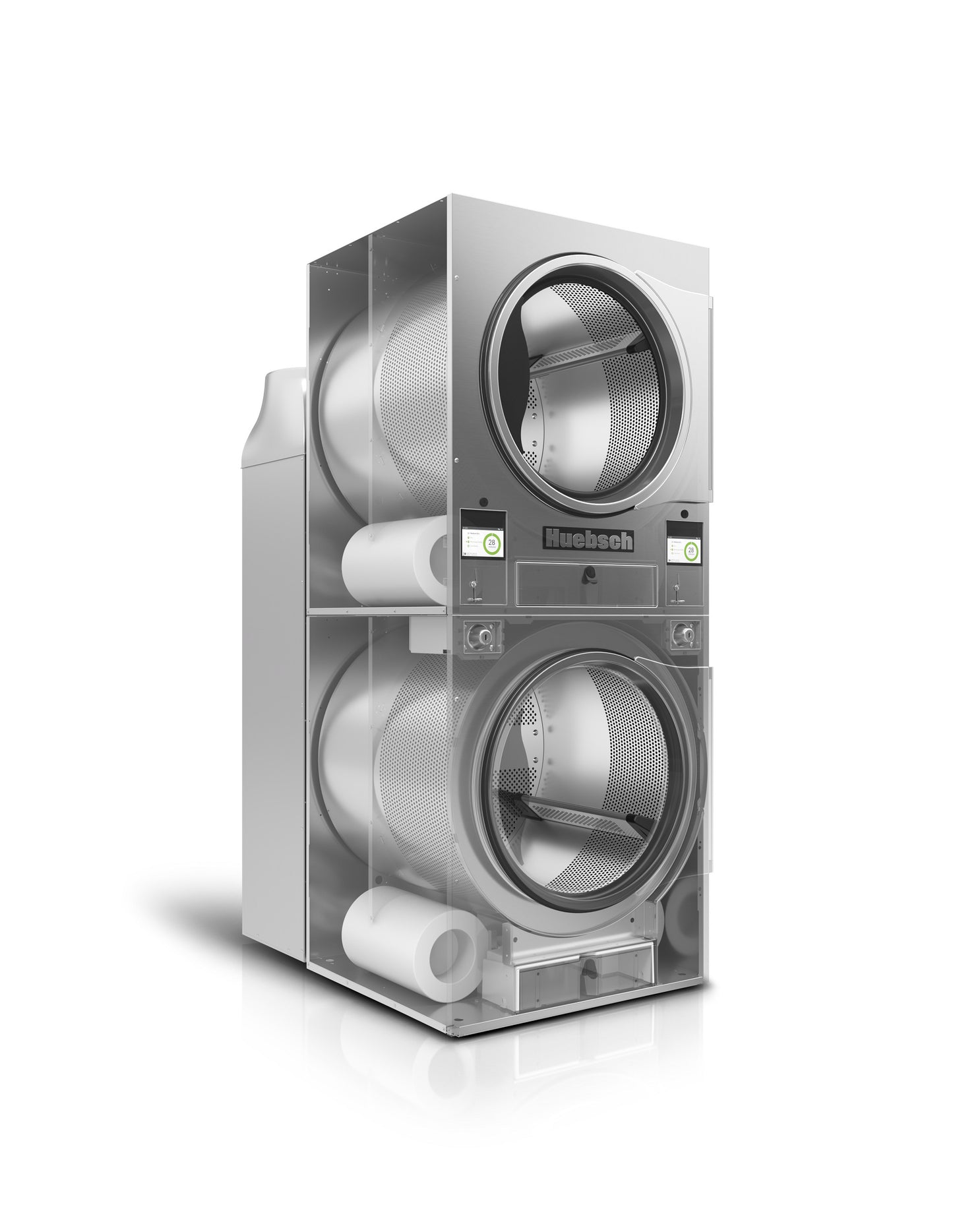 HUEBSCH GALAXY TOUCH TUMBLE DRYERS – 30LBS x 2 - Onward Laundry