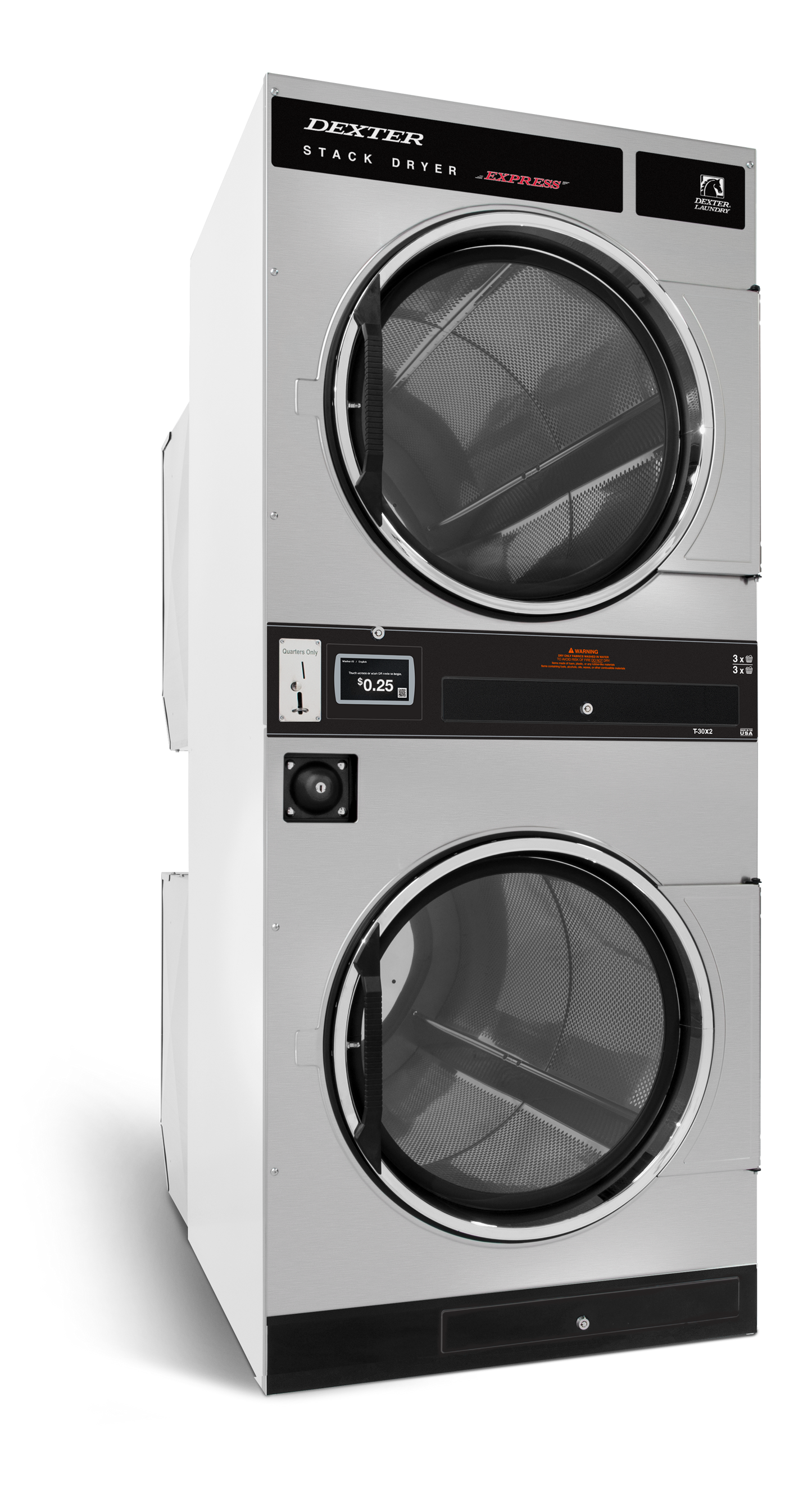 DEXTER X SERIES DRYER - 30LB X 2