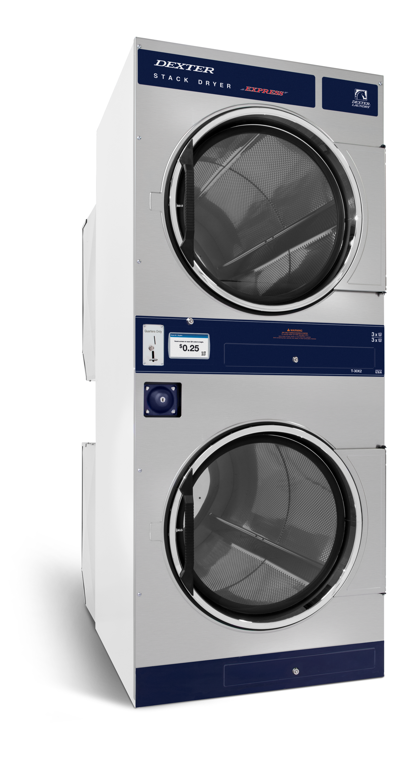 DEXTER X SERIES DRYER - 30LB X 2